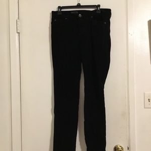 Corduroy black pants!